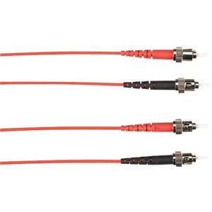 Black Box Colored Fiber OS2 9/125 Singlemode Fiber Optic Patch Cable - OFNP Plenum