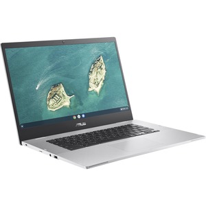 Asus Chromebook CX1500 CX1500CKA-DH44F 15.6" Chromebook - Full HD - 1920 x 1080 - Intel Celeron N4500 Dual-core (2 Core) 1.10 GHz - 4 GB Total RAM - 64 GB Flash Memory - Transparent Silver