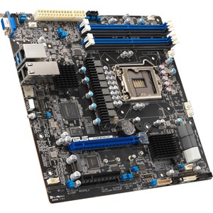 Asus P12R-M Server Motherboard - Intel C252 Chipset - Socket LGA-1200 - Micro ATX