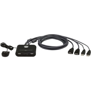 ATEN CS22HF 2-Port USB FHD HDMI Cable KVM Switch