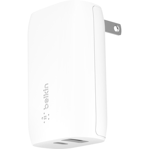 Belkin BoostCharge Dual USB-C and USB-A Power Delivery Wall Charger 32W - Power Adapter