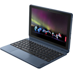 Lenovo 10w 82ST0010US 10.1" Touchscreen Detachable 2 in 1 Notebook - WUXGA - Qualcomm - 4 GB - 128 GB Flash Memory - English Keyboard - Abyss Blue
