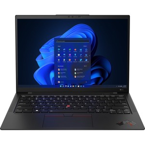 Lenovo ThinkPad X1 Carbon Gen 10 21CB000AUS 14" Notebook - WUXGA - 1920 x 1200 - Intel Core i5 i5-1240P Dodeca-core (12 Core) - 16 GB Total RAM - 256 GB SSD - Black Paint