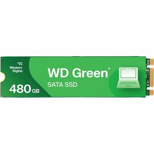 WD Green WDS480G3G0B 480 GB Solid State Drive - M.2 2280 Internal - SATA (SATA/600)