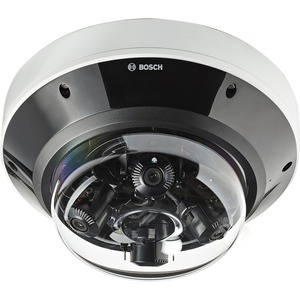 Bosch FLEXIDOME multi NDM-7703-AL 20 Megapixel Indoor/Outdoor Network Camera - Monochrome, Color - 1 - Dome - White - TAA Compliant