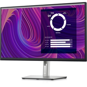 Dell P2723D 27" QHD LCD Monitor - 16:9 - Black, Silver