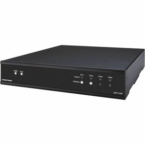 Crestron AMP-X300 Amplifier - 300 W RMS - 4 Channel - Black
