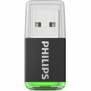 Philips AirBridge Single Band Wi-Fi Adapter for Microphone, Headset, Desktop Computer