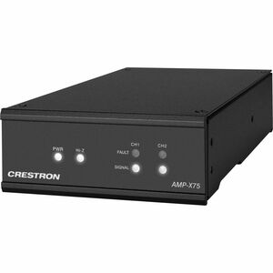 Crestron AMP-X75 Amplifier - 75 W RMS - 2 Channel - Black