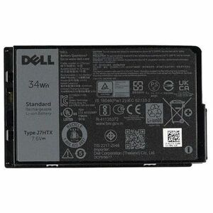 Dell 2-cell 34 Wh Lithium Ion Replacement Battery for Select Laptops