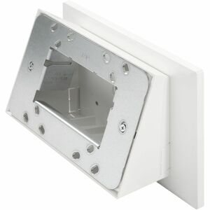 Crestron TSW-770/1070-MSMK-ANG-W-S Surface Mount for Touchscreen Monitor, Electrical Box - White Smooth