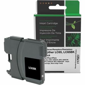 Clover Imaging Remanufactured High Yield Black Ink Cartridge for Brother LC65