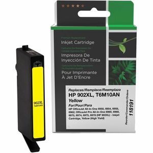 Clover Imaging Remanufactured High Yield Yellow Ink Cartridge for HP 902XL (T6M10AN)