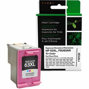 Clover Imaging Remanufactured High Yield Tri-Color Ink Cartridge for HP 63XL (F6U63AN)