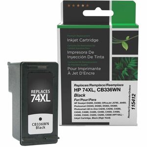 Clover Imaging Remanufactured High Yield Black Ink Cartridge for HP 74XL (CB336WN)