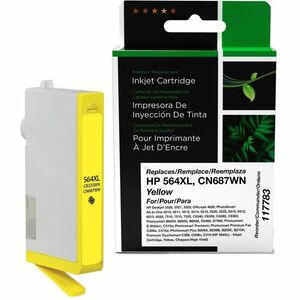 Clover Technologies Remanufactured High Yield Inkjet Ink Cartridge - Alternative for HP 564XL (CN687WN, CB325WN) - Yellow - 1 Each