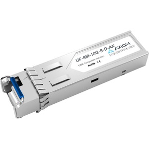 Axiom 10GBase-BX10-D SFP+ Transceiver for Ubiquiti - UF-SM-10G-S-D (Downstream)