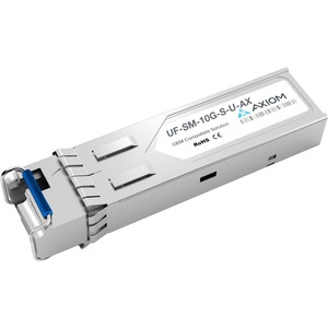 Axiom 10GBase-BX10-U SFP+ Transceiver for Ubiquiti - UF-SM-10G-S-U (Upstream)