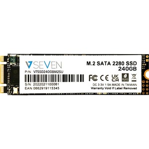 V7 V7SSD240GBM2SU 240 GB Solid State Drive - M.2 Internal - SATA (SATA/600) - TAA Compliant