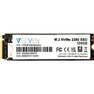 V7 128 GB Solid State Drive - M.2 Internal - PCI Express NVMe (PCI Express NVMe 3.0 x4)