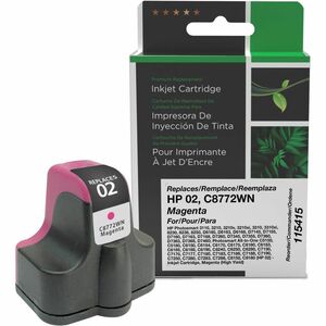 Clover Imaging Remanufactured High Yield Magenta Ink Cartridge for HP 02 (C8772WN)