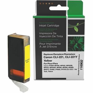 Clover Imaging Remanufactured Yellow Ink Cartridge for Canon CLI-221 (2949B001)