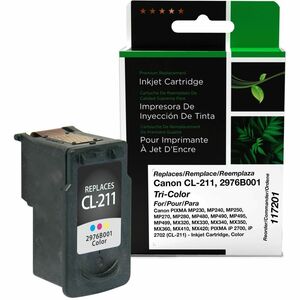 Clover Imaging Remanufactured Color Ink Cartridge for Canon CL-211 (2976B001)