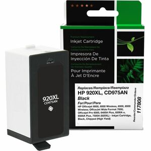 Clover Imaging Remanufactured High Yield Black Ink Cartridge for HP 920XL (CD975AN)