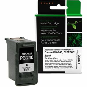 Clover Imaging Remanufactured Black Ink Cartridge for Canon PG-240 (5207B001)