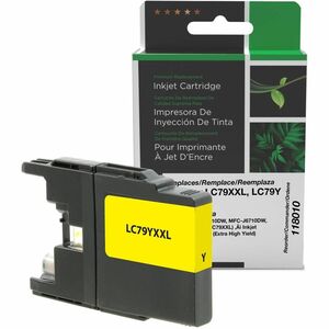 Clover Imaging Remanufactured Extra High Yield Yellow Ink Cartridge for Brother LC79XXL