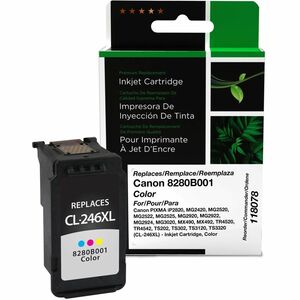 Clover Imaging Remanufactured High Yield Color Ink Cartridge for Canon CL-246XL (8280B001)