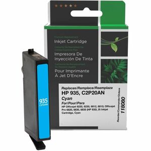 Clover Imaging Remanufactured Cyan Ink Cartridge for HP 935 (C2P20AN)