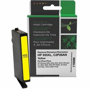 Clover Imaging Remanufactured High Yield Yellow Ink Cartridge for HP 935XL (C2P26AN)