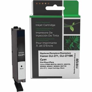 Clover Imaging Remanufactured Black Ink Cartridge for Canon CLI-271 (0390C001)