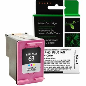 Clover Imaging Remanufactured Tri-Color Ink Cartridge for HP 63 (F6U61AN)