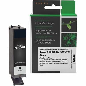 Clover Imaging Remanufactured High Yield Black Ink Cartridge for Canon PGI-270XL (0319C001)