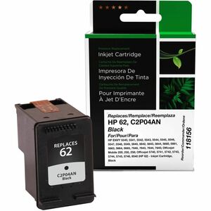 Clover Imaging Remanufactured Black Ink Cartridge for HP 62 (C2P04AN)