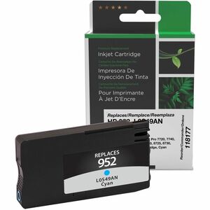 Clover Imaging Remanufactured Cyan Ink Cartridge for HP 952 (L0S49AN)