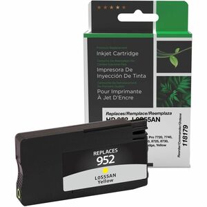 Clover Imaging Remanufactured Yellow Ink Cartridge for HP 952 (L0S55AN)