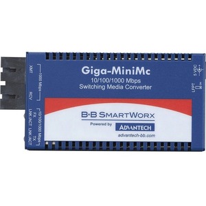 Advantech 10/100/1000Mbps Miniature Media Converter with LFPT