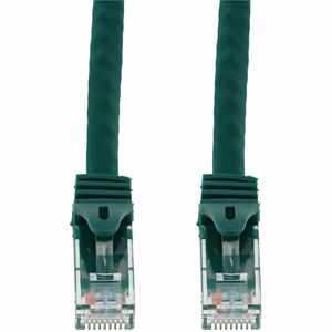 AddOn 5ft Green CAT 6A PVC Ethernet Cable Snagless Easy Boot RJ-45 M/M