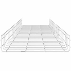 Panduit Wire Basket 4" H x 18" W, White Powdered Coated
