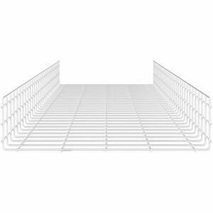 Panduit Wire Basket 6" H x 24" W, White Powdered Coated