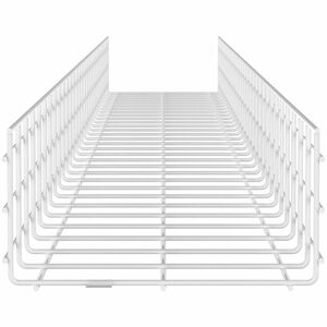 Panduit Wire Basket 6" H x 12" W, White Powdered Coated