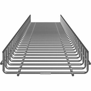 Panduit Wire Basket 2" H x 8" W, Electro Zinc