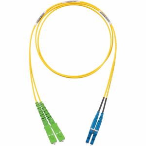 Panduit OS2 2f 1.6mm PC OFNR SC/APC to LC Duplex Std Polarity Std IL 30m