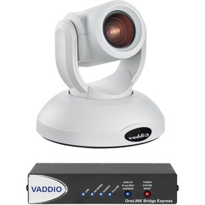 Vaddio RoboSHOT Video Conferencing Camera - 8.9 Megapixel - 60 fps - White - TAA Compliant