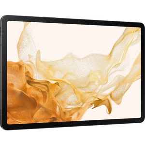 Samsung Galaxy Tab S8+ Tablet - 12.4" WQXGA+ - Qualcomm SM8450 Snapdragon 8 Gen 1 (4 nm) Octa-core - 8 GB - 128 GB Storage - 5G - Graphite