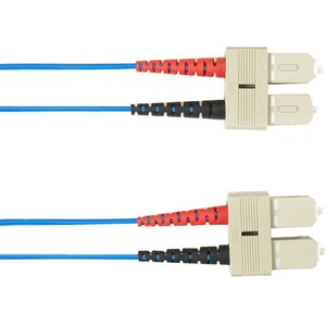 Black Box Colored Fiber OM3 50/125 Multimode Fiber Optic Patch Cable - OFNP Plenum