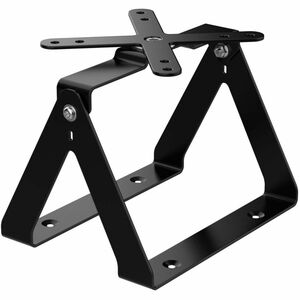 CTA Digital Desktop/Wall Mount for Enclosure, Tablet, Monitor - Black